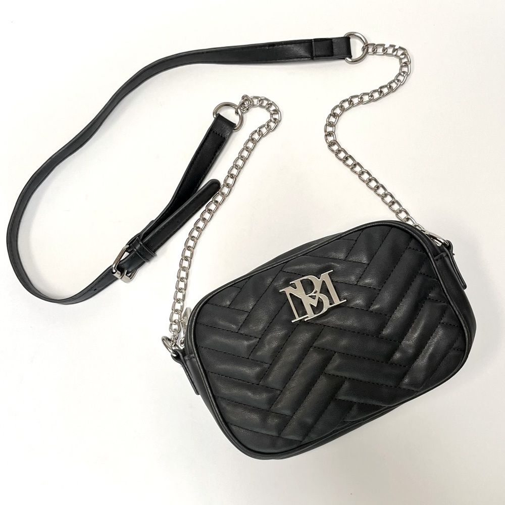 Badgley Mischka Vegan Leather Crossbody Bag